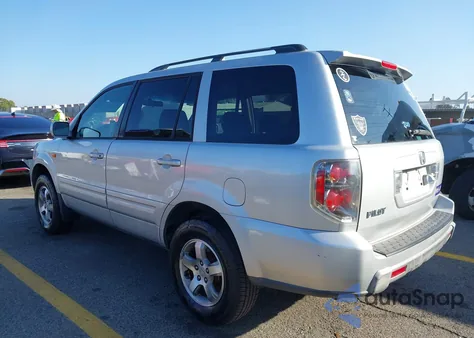 2008 Honda Pilot Ex-L from USA, damaged, VIN 5FNYF28718B014596